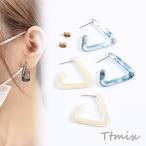 Yahoo! Yahoo!ショッピング(ヤフー ショッピング)樹脂ピアス 三角形 29×30mm（4ヶ）