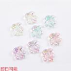 [ в тот же день возможность ] цельный цветок детали акрил бисер колпак цветок очарование цветок сиденье маленький цветок детали .. цветок центр дыра есть 21×24mm(6 штук )