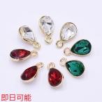 [ в тот же день возможность ] металлическая оправа стекло очарование . type 1 can 8×14mm Gold [4 штук ]