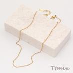 из нержавеющей стали колье цепочка Gold цвет длина примерно 40+6cm(1 полосный )