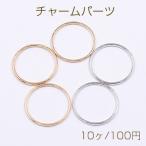  очарование детали диаметр провода 1.5mm круг рама 24mm[10 штук ]