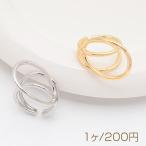 デザインリング 幾何学 指輪 メタル