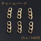  очарование детали цепь 7×22mm Gold [15 штук ]