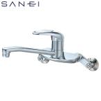 SANEI 壁付シングルレバー混合栓 一般地用 CK2710-13 水栓金具 キッチン用 キッチン水栓 三栄水栓