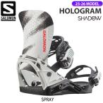 25-26 サロモン ホログラム SALOMON HOLOGRAM スノーボード ビンディング バインディング 25-26-BD-SLM