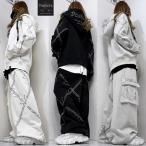 Dealivez Cross цепь ALL вышивка ZIP Parker очарование есть BIG капот Logo BIG Silhouette 