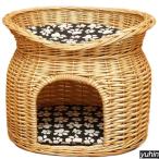  кошка house собака кошка для домик для кошек ротанг корзина do- защищающий от холода корзина ручной вязки плетеный ротанг 2 шт домашнее животное house кошка для bed mo Como ko.shon есть ... кошка ...... маленький размер собака маленький 
