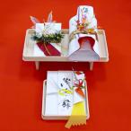 結納品セット 3品 結納金と指輪と長熨斗(目録と毛氈付き)【略式結納 顔合わせ結納】
