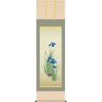 掛軸 (掛け軸) 燕子花に水鶏図 酒井抱一 尺五立 約横54.5cm×縦190cm g6238 KZ3G9-093 日本画 巨匠 お祝い 御祝 贈答 贈り物