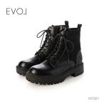 EVOL イーボル レースアップ ニット ショートブーツ IX5561 ショート ブーツ レディース シューズ 靴