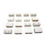 レゴ★未使用！白色の１×２基本パー...