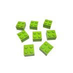 レゴ★未使用！黄緑色の２×２基本パ...