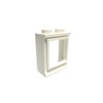  Lego * годы предмет! белый цвет. маленький окно (1×2×2)