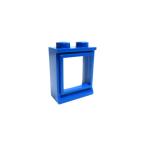  Lego * годы предмет! синий цвет. маленький окно (1×2×2)