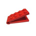  Lego * годы предмет! красный цвет часть . не возможно шарнир plate (2X4-2X4)