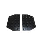  Lego * чёрный цвет. 4×6 plate 2 пункт (2 место cut есть * б/у товар )
