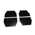  Lego * чёрный цвет. 4×6 plate 4 пункт (2 место cut есть * б/у товар )