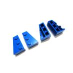  Lego * синий цвет. 2×3 Wedge детали 2 пара ( б/у товар )