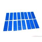  Lego * синий цвет. 2×6 plate 16 позиций комплект ( б/у товар )