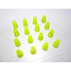  Lego * не использовался! желтый зеленый цвет. конусообразный прозрачный детали 16 позиций комплект (Tr.N.G)