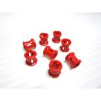  Lego * не использовался! втулка 8 позиций комплект ( красный цвет )