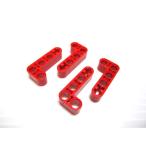  Lego * не использовался! красный цвет. L знак подъемный рычаг 4 позиций комплект (2×4)