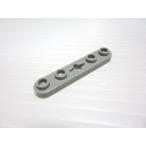  Lego * старый серый. technique plate (1×5* центр 10 знак дыра * б/у товар )