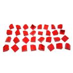  Lego * красный цвет. 2×2 slope 32 позиций комплект ( б/у товар )