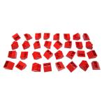  Lego * красный цвет. 2×2 обратный slope 32 позиций комплект ( б/у товар )