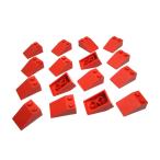  Lego * красный цвет. 2×3 slope 16 позиций комплект (33 раз * б/у товар )