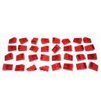  Lego * красный цвет. 2×3 обратный slope 32 позиций комплект ( б/у товар )