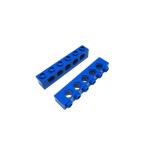  Lego * синий цвет. 1×6 technique beam 2 позиций комплект ( б/у товар )