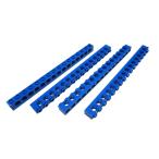  Lego * синий цвет. 1×16 technique beam 4 позиций комплект ( б/у товар )