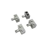  Lego * старый серый. 1×2 детали 4 пункт ( колок есть * б/у товар )