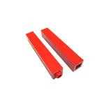  Lego * красный цвет. стойка детали 2 позиций комплект (1×1×5* б/у товар )