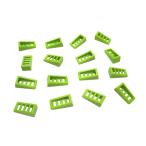  Lego * не использовался! желтый зеленый цвет. решётка slope 16 позиций комплект 