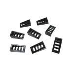  Lego * не использовался! чёрный цвет. решётка slope 8 позиций комплект 