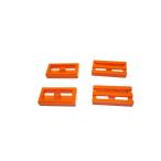  Lego * не использовался! orange цвет. решётка плитка 4 позиций комплект 
