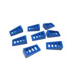  Lego * не использовался! синий цвет. решётка slope 8 позиций комплект 