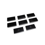  Lego * не использовался! чёрный цвет. 1×2 плитка 8 позиций комплект 