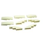  Lego * не использовался! белый цвет. 1×4 машина b slope 8 позиций комплект 