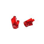  Lego * не использовался! crystal 2 позиций комплект ( красный цвет прозрачный )