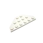  Lego * белый цвет. 3×6 plate (2 место cut есть * б/у товар )