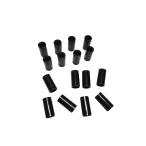  Lego * чёрный цвет. булавка коннектор 16 позиций комплект ( б/у товар )