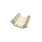  Lego * белый цвет. 4×4 обратный 2 поверхность slope ( б/у товар )