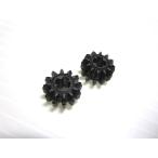  Lego * technique * двойной . bell механизм детали 2 пункт ( чёрный * зуб число 12* б/у )