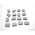  Lego * новый серый. кирпич детали 16 позиций комплект (1×2* б/у товар )