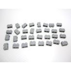  Lego * новый серый. кирпич детали 32 позиций комплект (1×2* б/у товар )