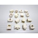  Lego * белый цвет. передняя фара детали 16 позиций комплект ( б/у товар )