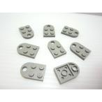  Lego * старый серый. половина иен есть 2×2 plate 8 позиций комплект ( б/у товар )